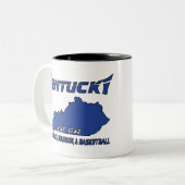 Kentucky Bluegrass Zweifarbige Tasse (Vorderseite Links)