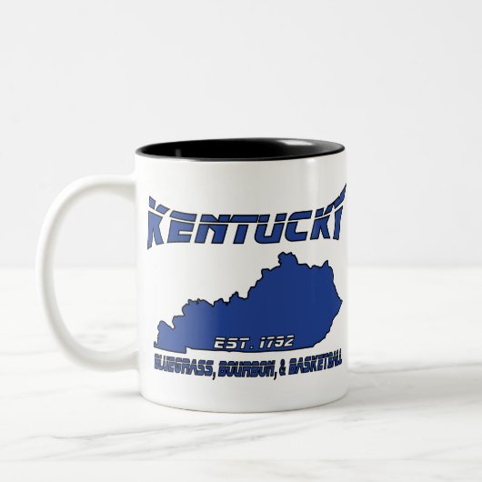Kentucky Bluegrass Zweifarbige Tasse (Links)
