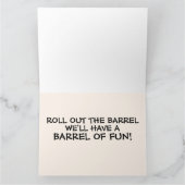 KENTUCKY BOURBON BARREL BIRTHDAY BIG CARD KARTE (Innenseite)
