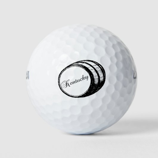 Kentucky Bourbon Golfball (Vorderseite)
