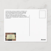 Kentucky Bourbon Postkarte (Rückseite)