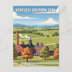 Kentucky Bourbon Trail Postkarte