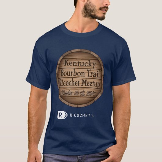 Kentucky Bourbon Trail Ricochet T - Shirt (Vorderseite)