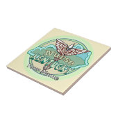 Kentucky Caduceus Nurse Tile Fliese (Seite)