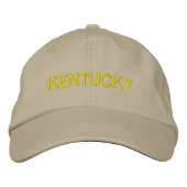 Kentucky Cap Bestickte Kappe (Vorderseite)