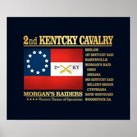 Kentucky Cavalry (BA2) Poster (Vorne)