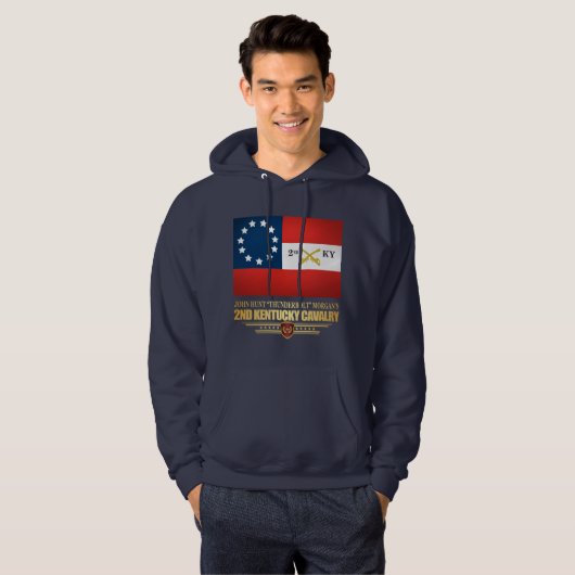 Kentucky Cavalry CSA Hoodie (Vorne ganz)