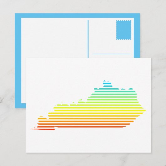 kentucky chill fade postkarte (Vorne/Hinten)