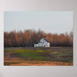 Kentucky Church at Early Morning Poster
