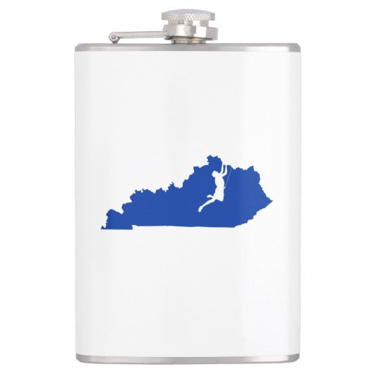 Kentucky Climbing Flachmann (Vorderseite)