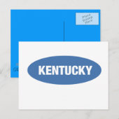 Kentucky - der Blaugras-Staat Postkarte (Vorne/Hinten)