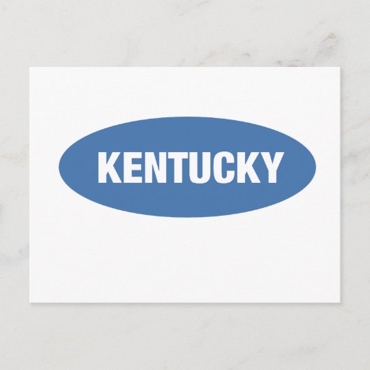 Kentucky - der Blaugras-Staat Postkarte (Vorderseite)