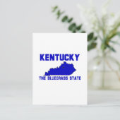 Kentucky, der Bluegrass-Staat Postkarte (Stehend Vorderseite)