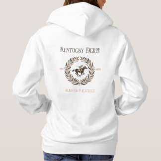 Kentucky Derby 1875 Laufen für die Rose Hoodie