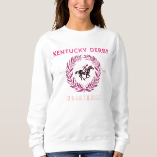 Kentucky Derby 1875 Laufen für die Rose Sweatshirt