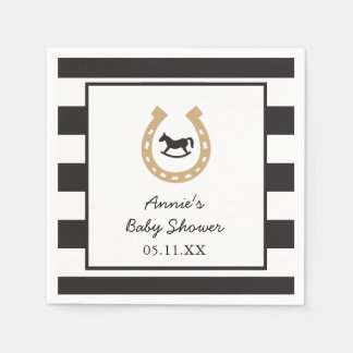 Kentucky Derby Baby Shower Drink Napkins Serviette