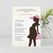 Kentucky Derby Baby Shower Einladung (Stehend Vorderseite)