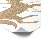 Kentucky Derby Brautparty Begrüßungszeichen Poster (Ecke)