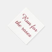 Kentucky Derby Cocktail Servietten (Ecke)