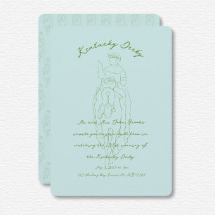 Kentucky Derby Einladung