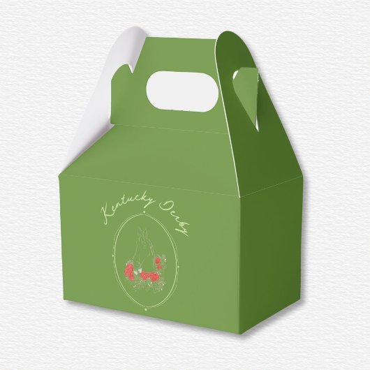 Kentucky Derby Favor Boxes Geschenkschachtel