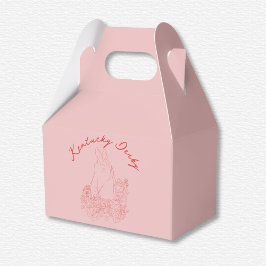 Kentucky Derby Favor Boxes Geschenkschachtel