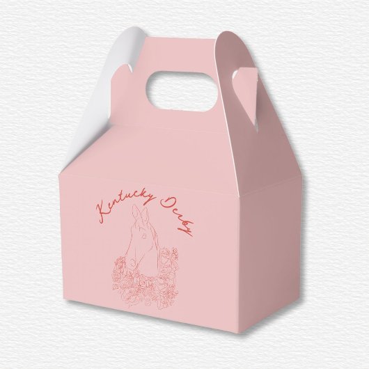 Kentucky Derby Favor Boxes Geschenkschachtel