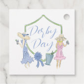 Kentucky Derby Gastgeschenk Gift Tag Geschenkanhänger (Rückseite)