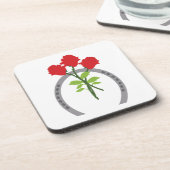 Kentucky Derby Getränkeuntersetzer (Linke Seite)