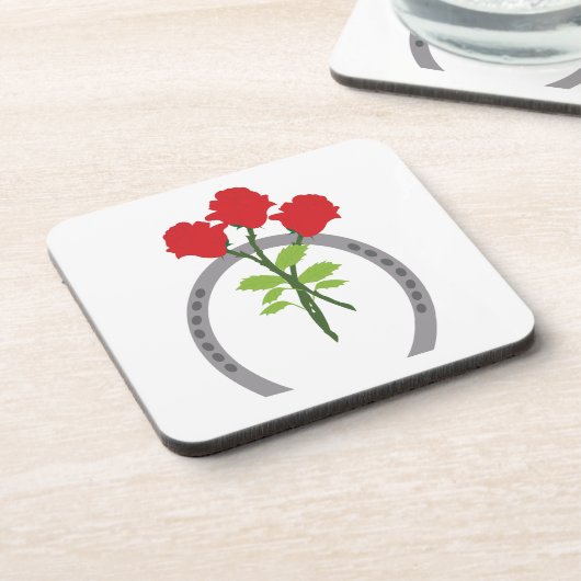 Kentucky Derby Getränkeuntersetzer (Linke Seite)