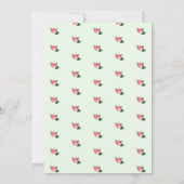 Kentucky Derby Hat Bridal Dusche Einladung (Rückseite)