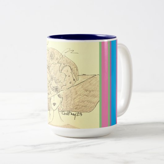 Kentucky Derby Hat Tasse (VorderseiteRechts)