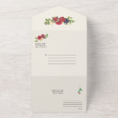 Kentucky Derby Inspirierte alles in einer Hochzeit All In One Einladung (Außenbereich)