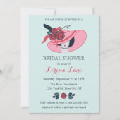 Kentucky Derby Inspirierte Bridal Shower Einladung (Vorderseite)