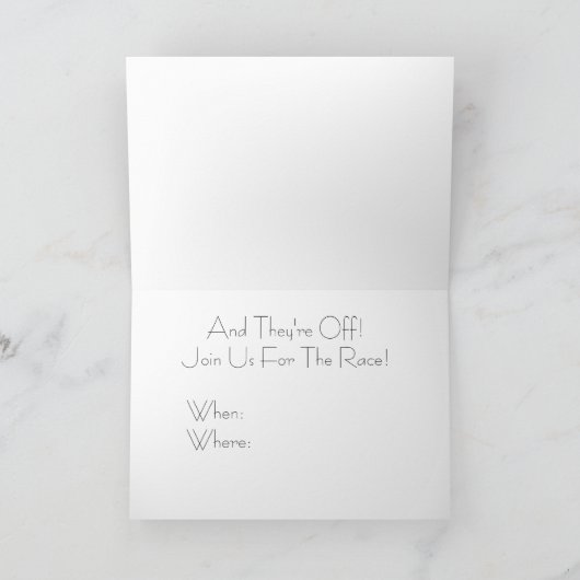 Kentucky Derby Invitations! Einladung (Innenseite)