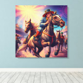 Kentucky Derby Leinwanddruck (Insitu (Holzboden))