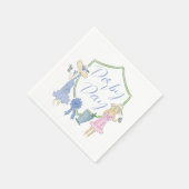 Kentucky Derby Party Balloon Serviette (Ecke)