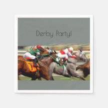 Kentucky Derby Party Cocktail Napkins
