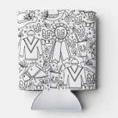 Kentucky Derby Party Coozie Dosenkühler (Rückseite)