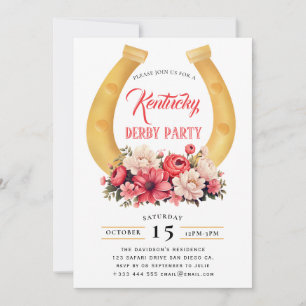 Kentucky Derby Party Einladung