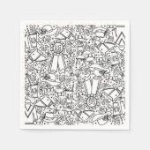 Kentucky Derby Party Napkins Serviette (Vorderseite)