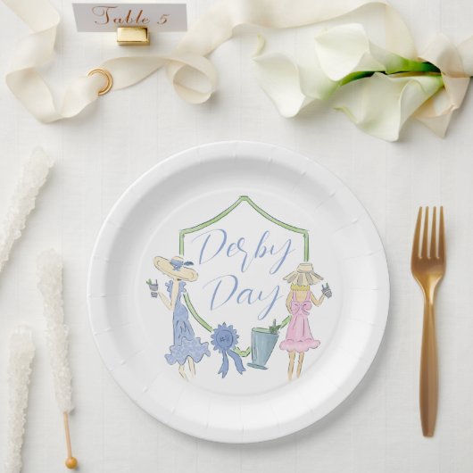 Kentucky Derby Party Paper Plate Pappteller (Hochzeit)