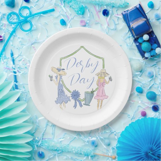 Kentucky Derby Party Paper Plate Pappteller (Party)