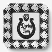 Kentucky Derby Party Pappteller (Vorderseite)
