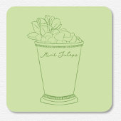 Kentucky Derby Quadratischer Aufkleber