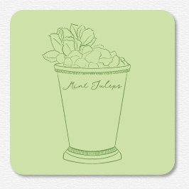 Kentucky Derby Quadratischer Aufkleber