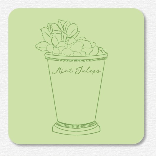 Kentucky Derby Quadratischer Aufkleber