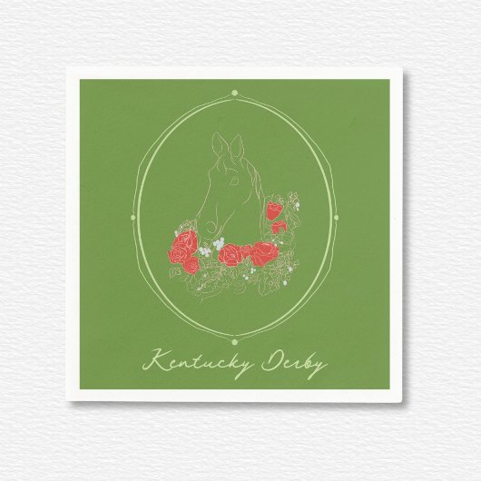 Kentucky Derby Serviette