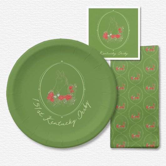 Kentucky Derby Serviette