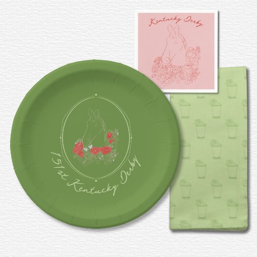 Kentucky Derby Serviette